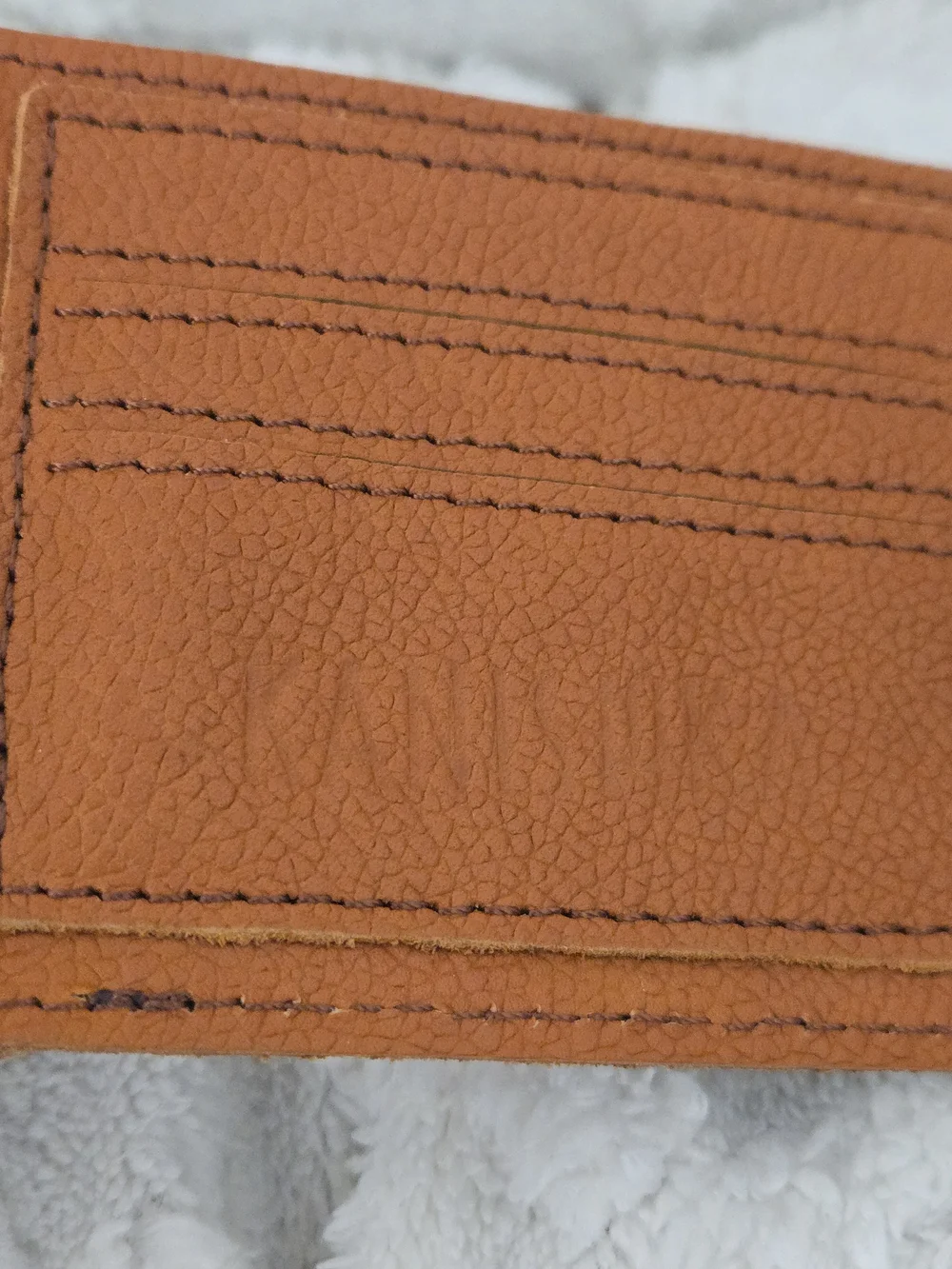Kanishka Asian Traditional Warrior Oriental Art Leather Bifold Wallet